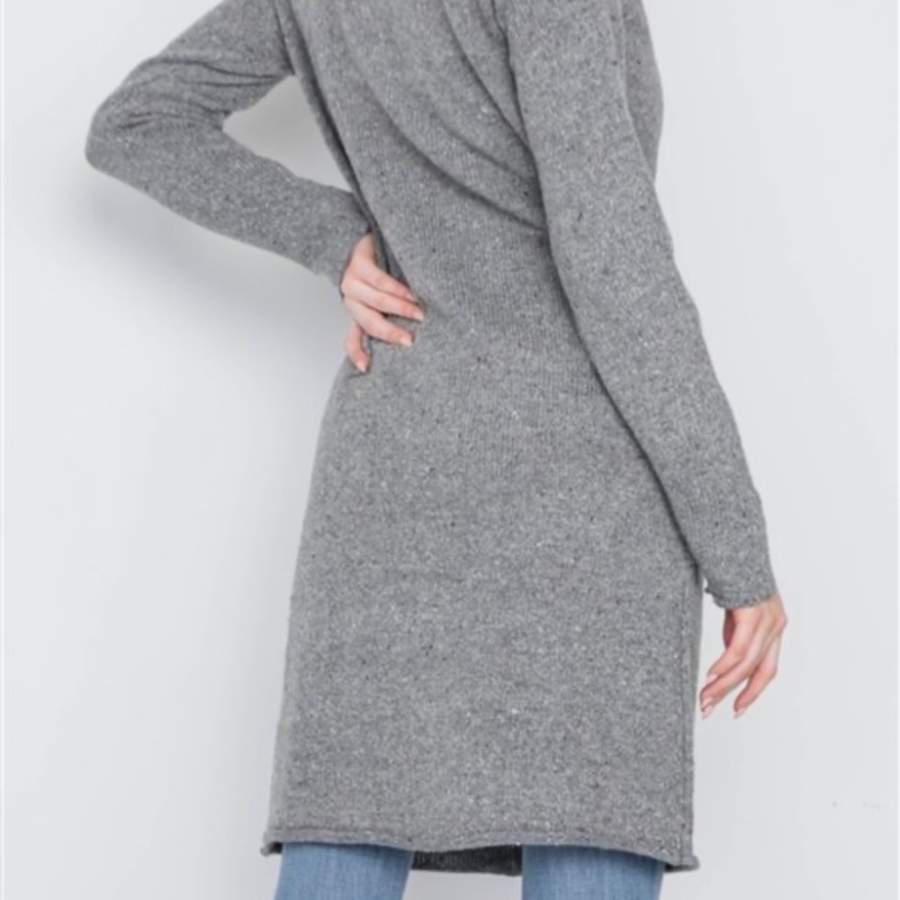 M Rena Zip Up Sweater Cardigan | Cozy Knit Layering Piece - Picture 2 of 5